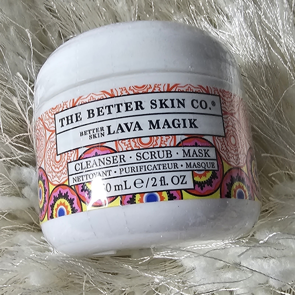 The better skin co Lava Magik cleanser scrub mask